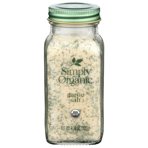 Simply Organic Garlic Salt - 4.7 Ounce