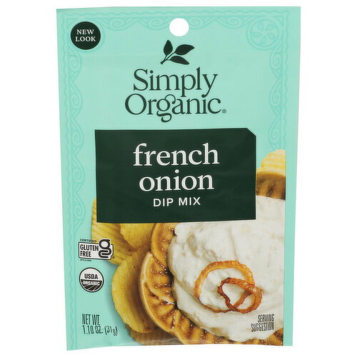Simply Organic Onion French Ground Dip Mix - 1.1 Ounce Image 1 of 4