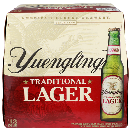 Yuengling Traditional Lager - 12 Fluid Ounce - 12 Count