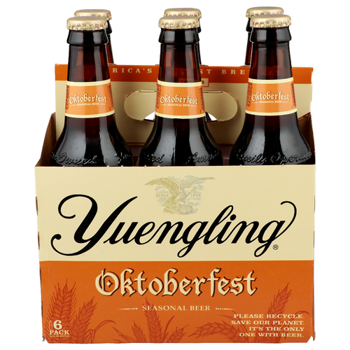 Yuengling Seasonal Beer Oktoberfest - 12 Fluid Ounce - 6 Count