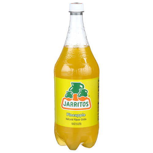 Jarritos Natural Flavor Soda Pineapple - 1.5 Liter
