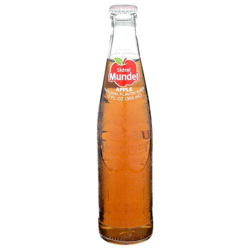 Sidral Mundet Natural Flavor Soda Apple - 12 Fluid Ounce