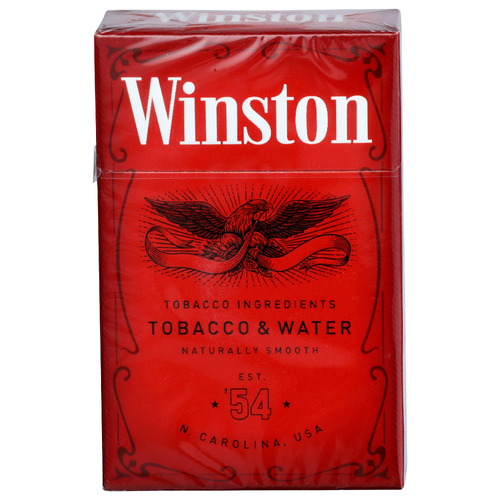Winston Tobacco & Water Naturally Smooth Cigarettes - 20 Count