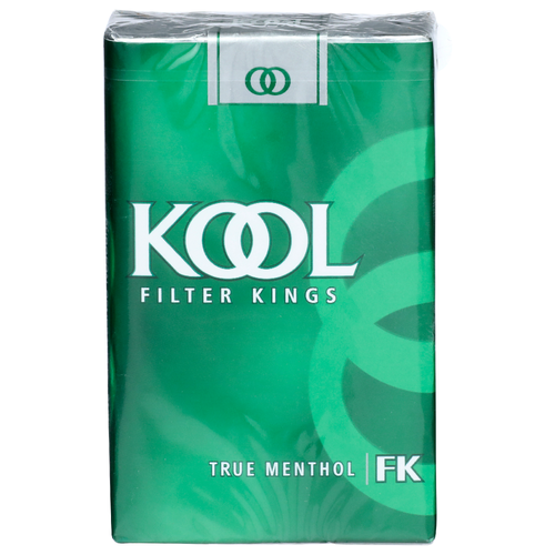 Kool True Menthol Filter Kings Cigarettes - 20 Count