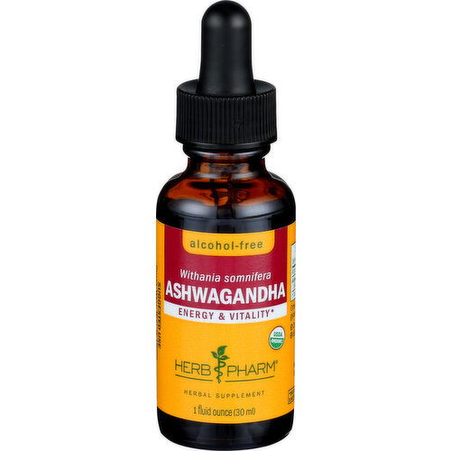 Herb Pharm Herbal Extract Ashwagandha Glycerite - 1 Fluid Ounce
