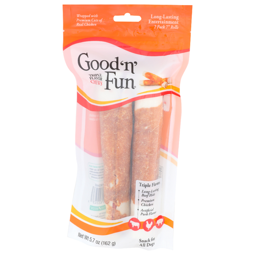Good 'N' Fun 'n' Snack For All Dogs - 2.85 Ounce - 2 Count