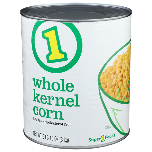 Super 1 Foods Packed Fresh! Whole Kernel Corn 3 Kilogram - 3 Kilogram