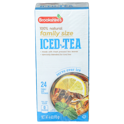 Brookshire's Iced Tea - 0.25 Ounce - 24 Count