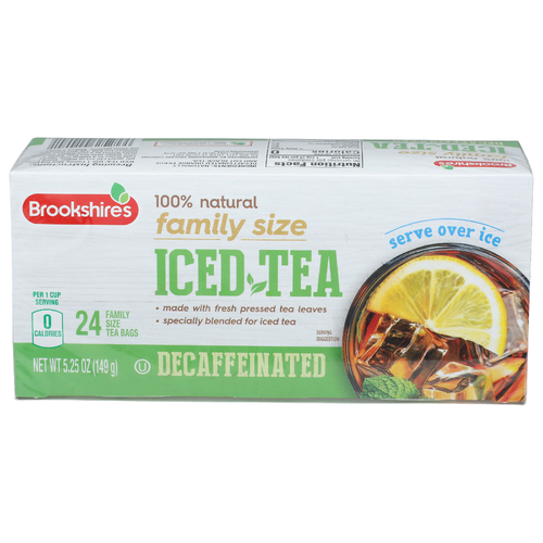 Brookshire's Decaffeinated Iced Tea - 0.219 Ounce - 24 Count