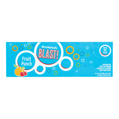 Brookshire's BLAST! Fruit Punch - 12 Count