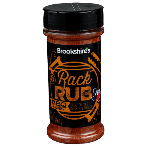 Brookshire's Rack Rub BBQ Seasoning - 9.2 Ounce