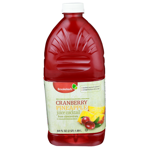Brookshire's Cranberry Pineapple Juice Cocktail - 64 Fluid Ounce