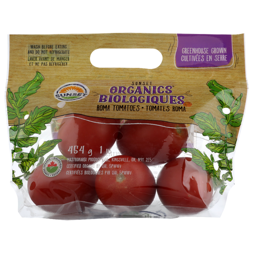 Organic Roma Tomatoes - 16 Ounce