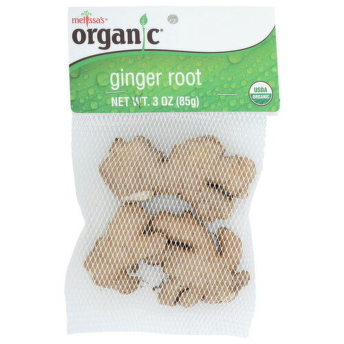 Melissa's Organic Ginger Root - 3 Ounce