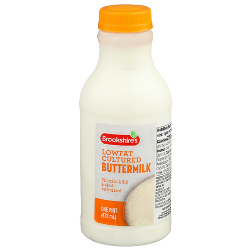 Brookshire's Lowfat Cultured Buttermilk - 1 Pint