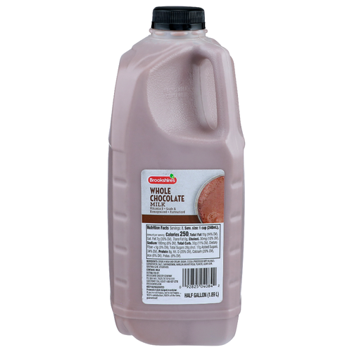 Brookshire's Whole Chocolate Milk - Half Gallon