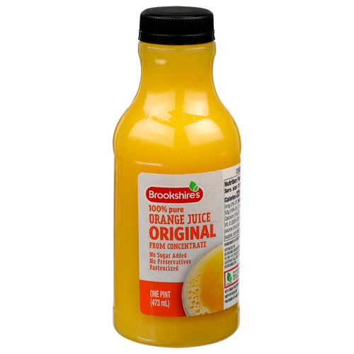 Brookshire's Original Orange Juice - 1 Pint