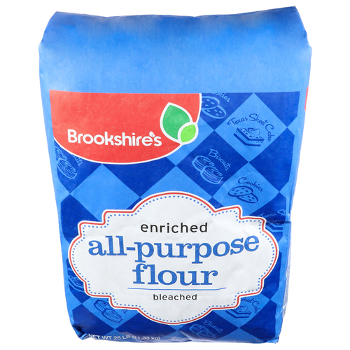 Brookshire's Enriched Bleached All-Purpose Flour - 25 Pound