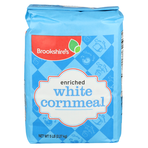 Brookshire's White Cornmeal - 5 Pound