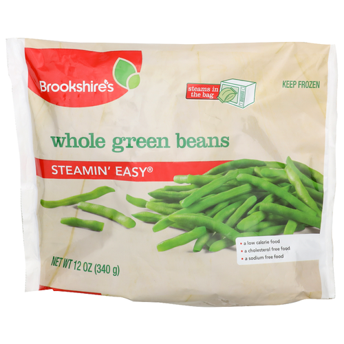 Brookshire's Whole Green Beans - 12 Ounce