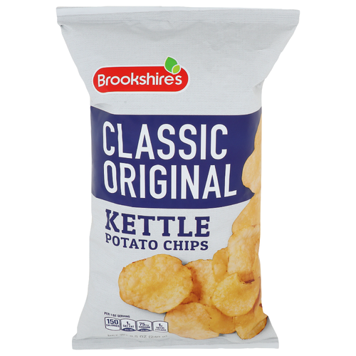 Brookshire's Classic Original Kettle Potato Chips - 8.5 Ounce