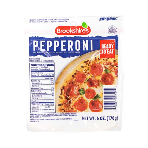 Brookshire's Pepperoni - 6 Ounce