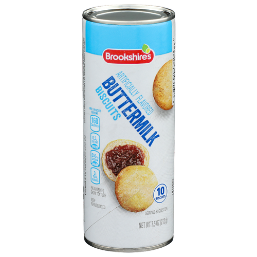 Brookshire's Buttermilk Biscuits - 0.75 Ounce - 10 Count