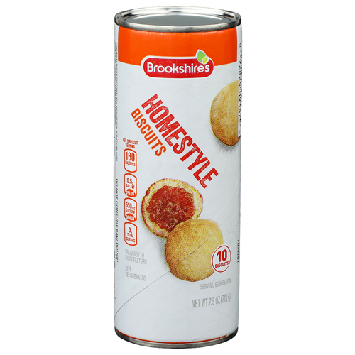 Brookshire's Homestyle Biscuits - 0.75 Ounce - 10 Count