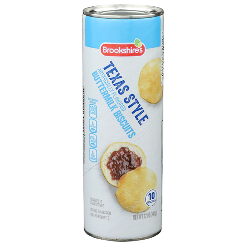 Brookshire's Texas Style Buttermilk Biscuits - 1.2 Ounce - 10 Count