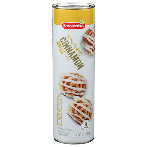 Brookshire's Cinnamon Rolls With Icing - 1.55 Ounce - 8 Count
