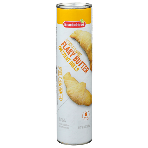 Brookshire's Flaky Butter Crescent Rolls - 8 Ounce
