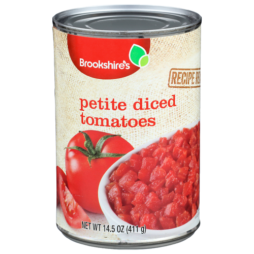 Brookshire's Petite Diced Tomatoes - 14.5 Ounce