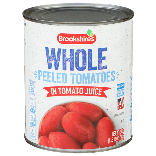 Brookshire's Whole Peeled Tomatoes In Tomato Juice - 28 Ounce