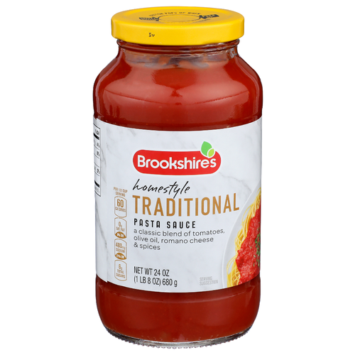 Brookshire's Traditional Homestyle Pasta Sauce - 24 Ounce