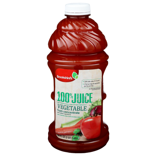 Brookshire's Vegetable Juice - 64 Fluid Ounce