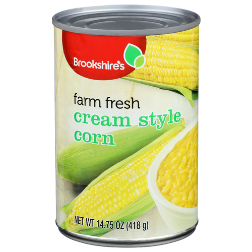 Brookshire's Farm Fresh Cream Style Corn - 14.75 Ounce
