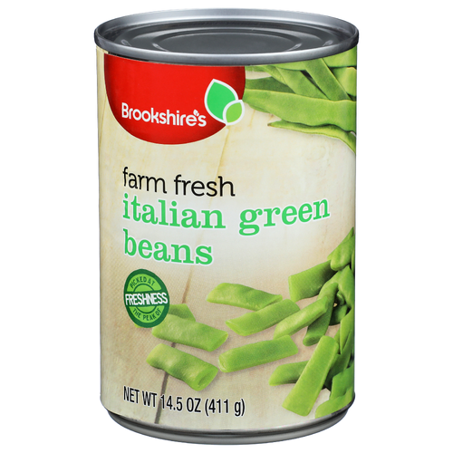 Brookshire's Farm Fresh Italian Green Beans - 14.5 Ounce