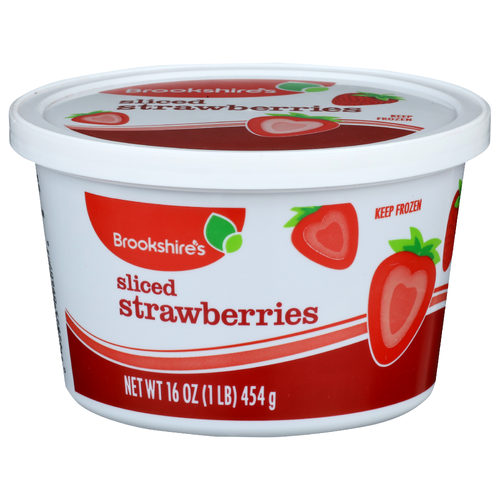 Brookshire's Sliced Strawberries - 16 Ounce