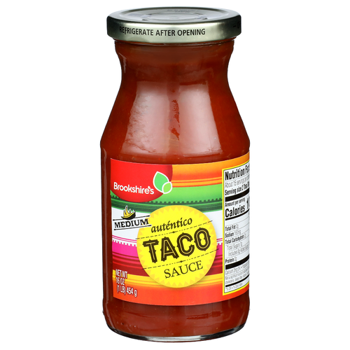 Brookshire's Medium Taco Sauce - 16 Ounce