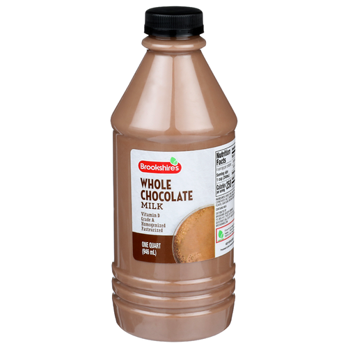 Brookshire's Chocolate Whole Milk - 1 Quart