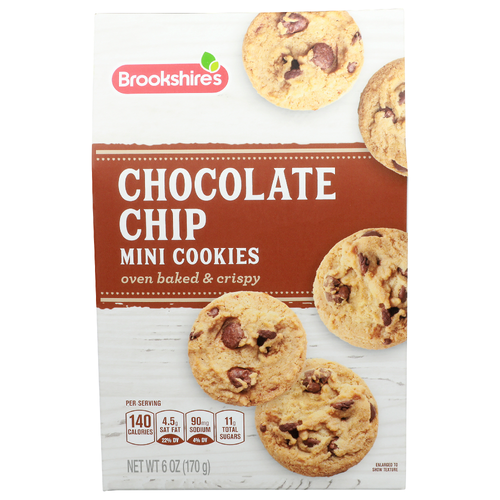 Brookshire's Chocolate Chip Mini Cookies - 6 Ounce