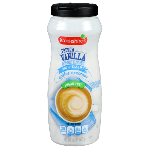 Brookshire's French Vanilla Sugar Free Coffee Creamer - 10.2 Ounce
