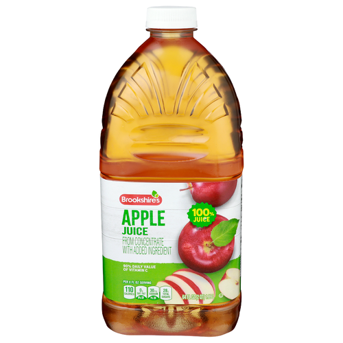 Brookshire's Apple Juice - 64 Fluid Ounce