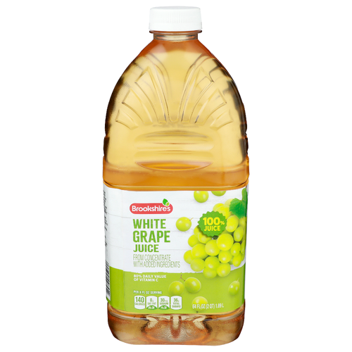 Brookshire's White Grape Juice - 64 Fluid Ounce