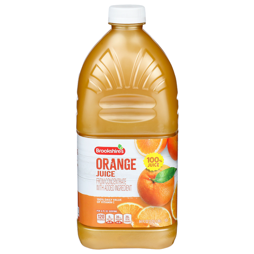 Brookshire's Orange Juice - 64 Fluid Ounce