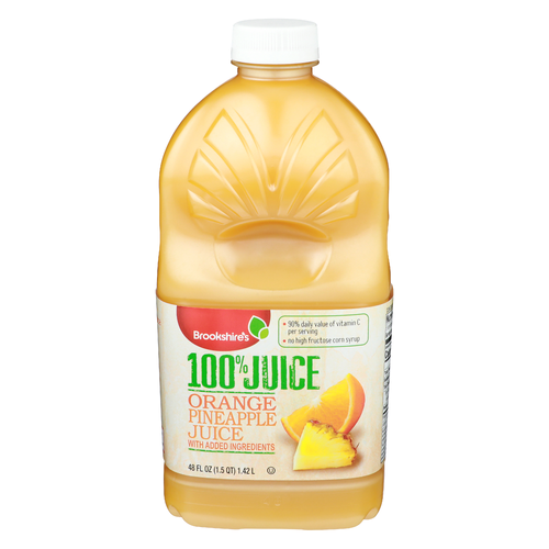 Brookshire's Orange Pineapple Juice - 48 Fluid Ounce