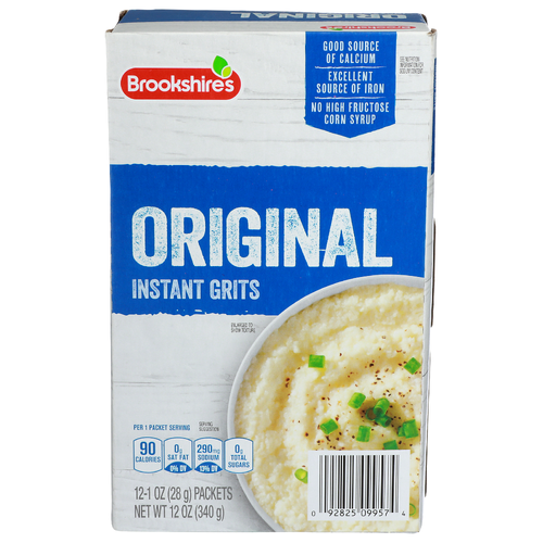 Brookshire's Original Instant Grits - 12 Ounce