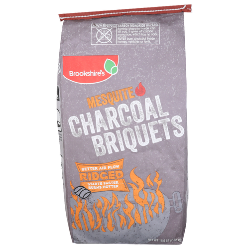 Brookshire's Mesquite Charcoal Briquets - 16.6 Pound