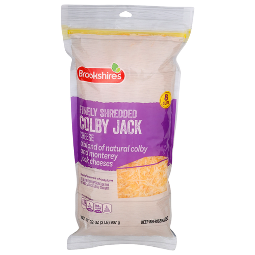 Brookshire's Colby Jack Cheese Finely Shredded - 32 Ounce