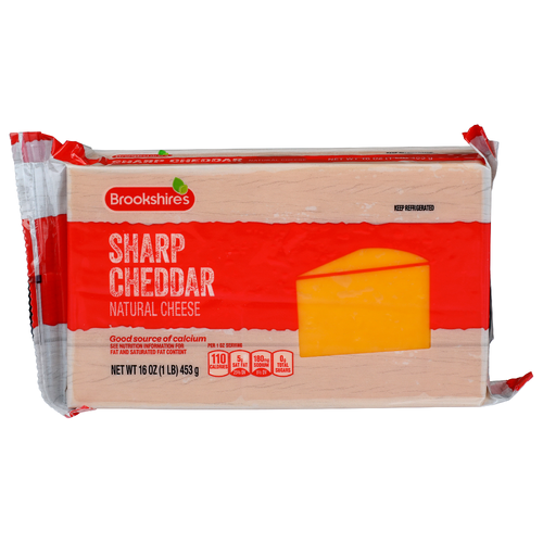 Brookshire's Sharp Cheddar - 16 Ounce